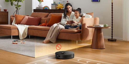 Dreame F20 Robot Vacuum Cleaner with Laser Mapping & 20000Pa Suction Power Black