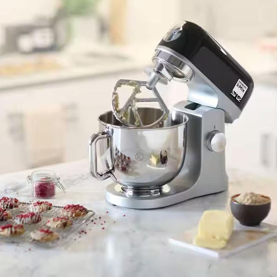 Kenwood Kmix Stand Mixer 1000W With Stainless Bowl 5lt Black