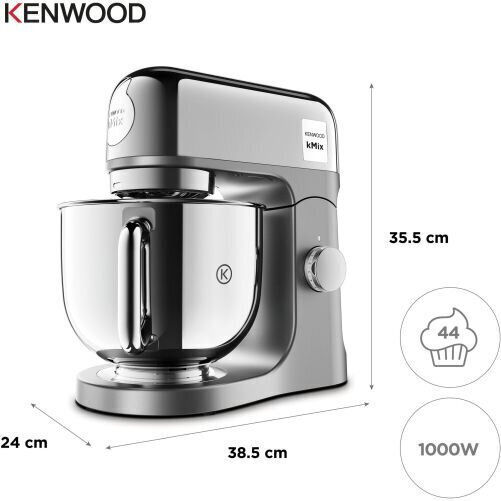 Kenwood kMix Special Edition Mixer Planetar 1000W Cu Bol Inox 5L Negru