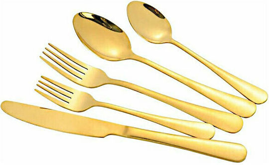 Dinox Nis Set de Tacâmuri Gold Matte 30buc