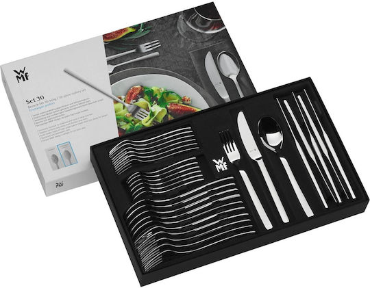 WMF Merit Cutlery Set Stainless Gray 30pcs