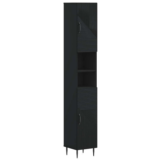 vidaXL Badezimmer-Säulenschrank Boden 30x31x190cm