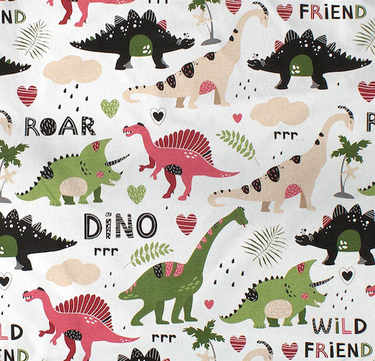 Dimcol Cotton Swaddle Wrap Multicolour 80x80cm.