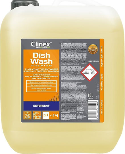 Clinex Commercial Liquid Dishwasher Detergent 10lt
