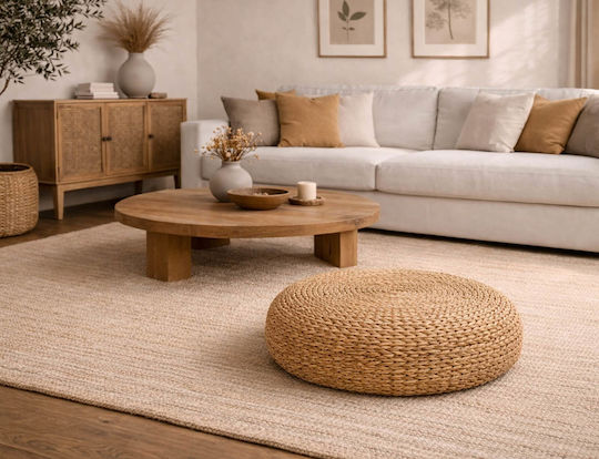 Bean Bag Chair Bolster Waterproof Brown 58x58x58cm