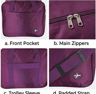 Across Across Sack Reise 25lt Lila Stoff M40xΠ20xΥ30cm