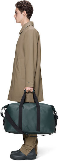 Rains Hilo Weekend Bag W3 Пътна чанта Зеленa Текстилна