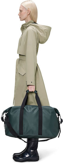 Rains Hilo Weekend Bag W3 Пътна чанта Зеленa Текстилна