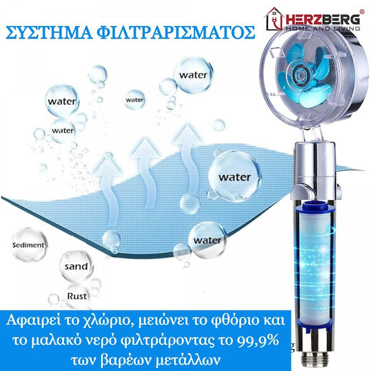 Herzberg HG-8087_BLU HG-8087BLU Телефонен душ