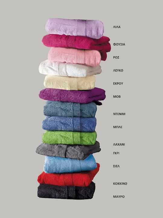 Rythmos Amadeus Bathrobe with Hood Grey / Green 420gr/m²