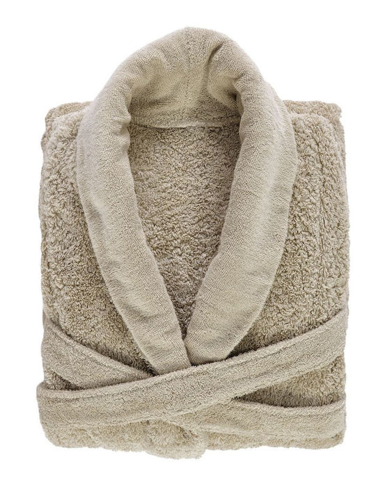 Abyss & Habidecor Super Pile Μπουρνούζι με Γιακά Linen 770
