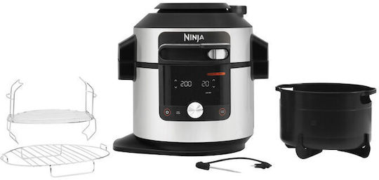 Ninja Foodi Aragaz multifuncțional 1760W cu Capacitate 7.5lt Argint
