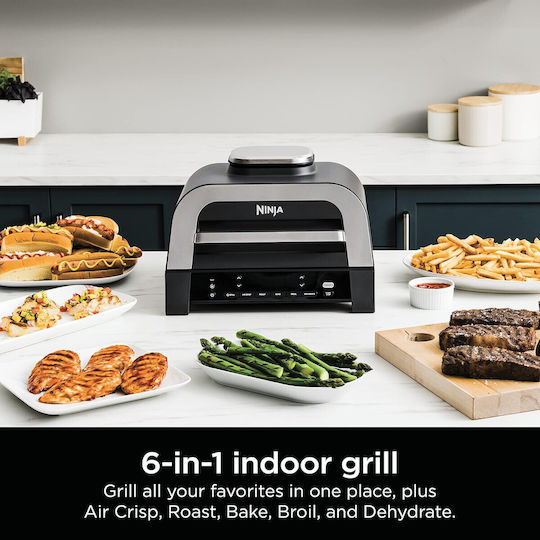 Ninja Foodi® Smart XL Elektrisches Grill 1760W Silber