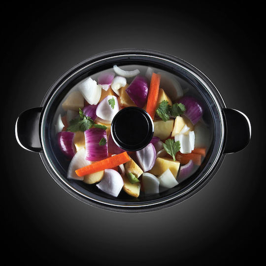 Russell Hobbs Slow Cooker 160W Cu Memorie Internă 3.5lt Argintiu