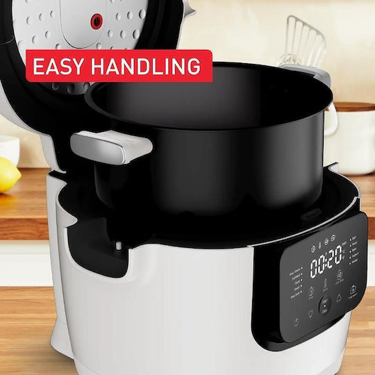 Tefal Multicook Basic Multifunktionskocher 700W mit Kapazität 6Es Weißer
