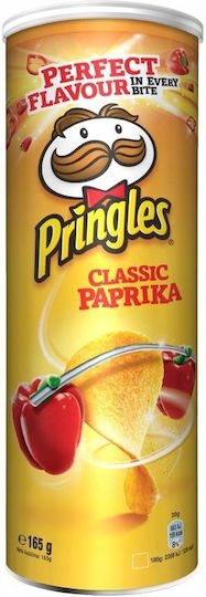 Chipsuri Pringles Clasice cu Paprika 165 G