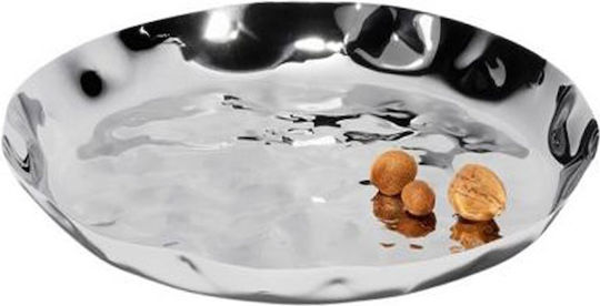 Philippi Aluminum Round Decorative Tray Valencia 17.5x17.5cm