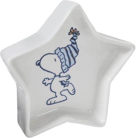 Butlers Christmas Porcelain Plate Stars 10x10cm Butlers Christmas Porcelain Plate Stars 10x10cm