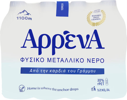 Φυσικό Μεταλλικό Νερό Arrena 0.5lt