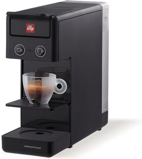 Illy Iperespresso Francis Y3.3 Pod Coffee Machine Iperespresso Pressure 19bar Black