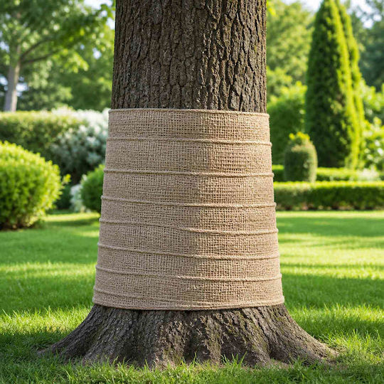 vidaXL Decoration Fabric Loneta 160x2500cm Natural