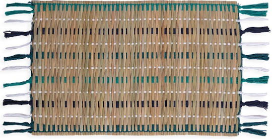Nef-Nef Homeware Straw Сервизи за маса Слама Бежов 48x33см 1бр