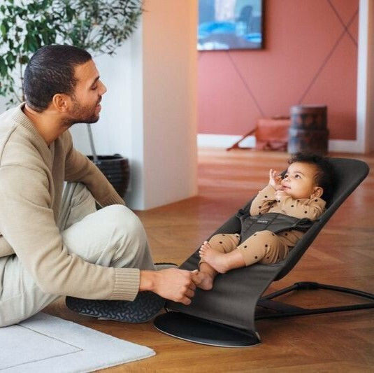 BabyBjorn Handbuch Baby Relax Balance Soft Dark Grey für Kind bis 13kg