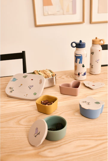 Liewood Children's Silicone Lunch Box Set 4 Pieces