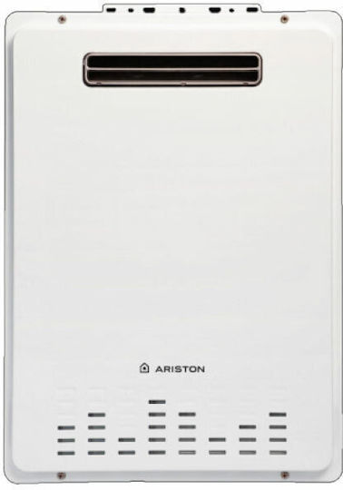Ariston Next Evo X Outdoor 11 Wall Mounted Natural Gas Instant Water Heater for Central Installation 11kW