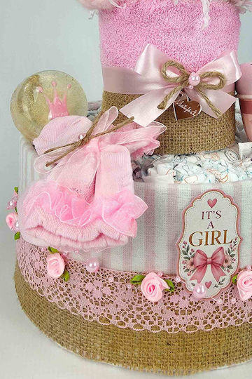 Baby Geschenksets Windeltorte Für Mädchen