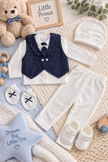 Baby Shah Neugeborenen-Kleidungssets 5Stück