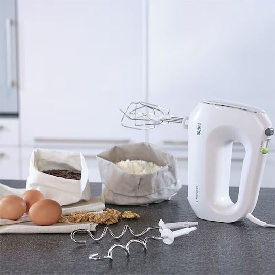 Braun Multimix 1 Μίξερ Χειρός 400W Λευκό