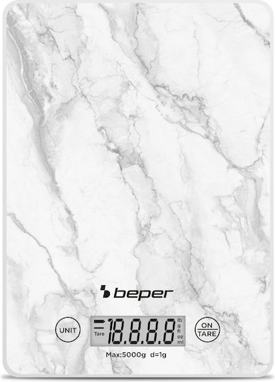 Beper Digitale Küchenwaage bis 5kg Braun