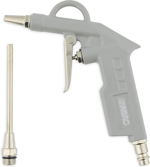 Pistol de Suflare cu Aer Comprimat Abac G-502 Corp din Aluminiu Duza Scurtă Duza Lungă 10 Cm Presiune Maximă 8 Bar