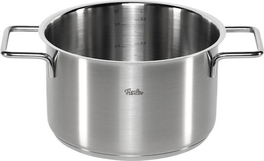 Fissler Pure Collection Rostfreier Stahl Kochgeschirr-Set aus 4 Teilen