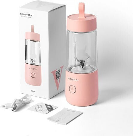 Vitamer Mixer mit Kunststoffkanne 350 ml Rosa