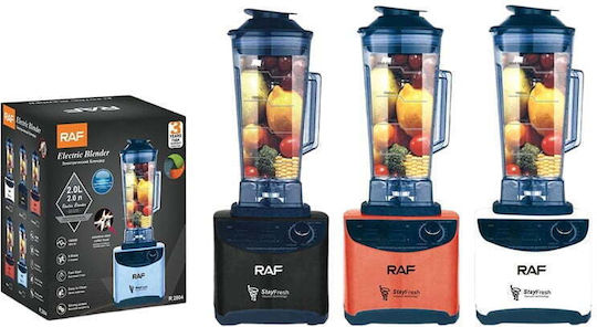 Blender With Glass Jug 2 Lt 1800W Black R-2804
