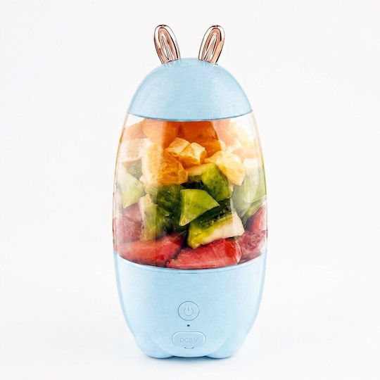 Andowl Blender Cu Cană Din Plastic 300 Ml Albastru Deschis Q-JU21