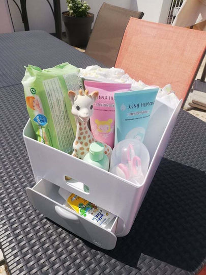 Ubbi Бебешка кошница за козметика Зелен 1бр