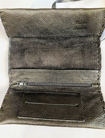 Amalfi Tobacco Pouch Made of Artificial Leather with Button Tobacco Case