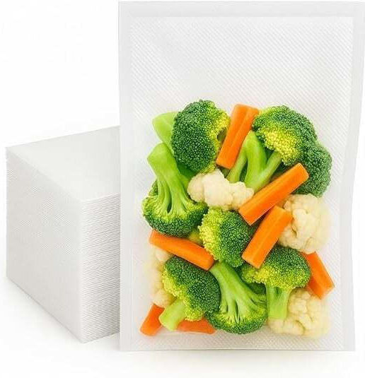 Flat Vacuum Sealer Bags for Vacuum Machines 250x150mm 100pcs