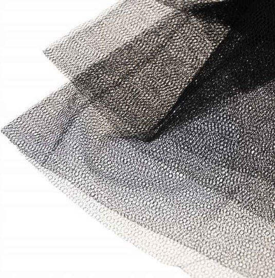 Delight Mosquito Net Window with Velcro Fixed Polyester Black 100x100cm