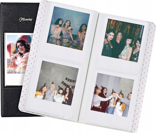 64-teiliges Fotoalbum Polaroid Erinnerungen Schwarz 64-teiliges Fotoalbum Polaroid Erinnerungen Schwarz