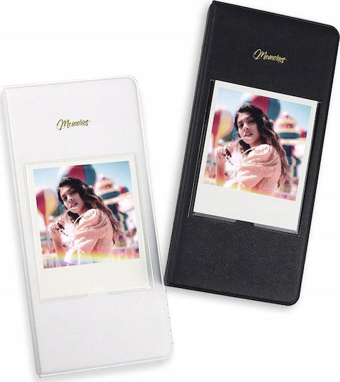 64-piece Photo Album Polaroid Memories Black
