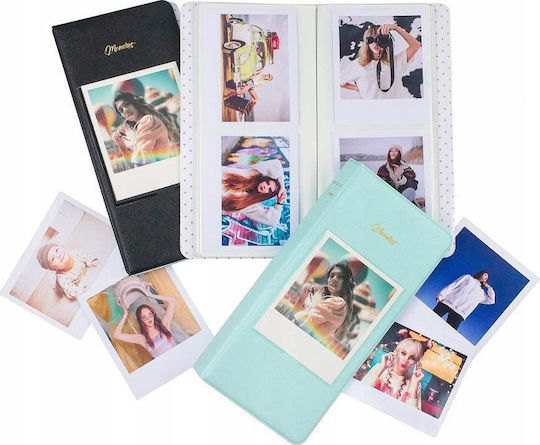 64-piece Photo Album Polaroid Memories Black