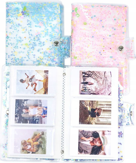 Loveinstant Fotoalbum 96 Fotos Blaue Pailletten Loveinstant Fotoalbum 96 Fotos Blaue Pailletten