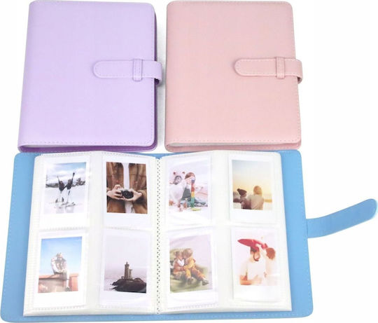 Loveinstant Photo Album 256 Pcs Fujifilm Instax Mini 40 12 11 9 8 7 Evo Liplay Link Blue