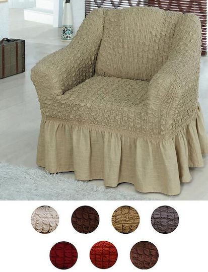 Sunshine Gofré Set Elastische Abdeckungen Wohnzimmer Mocha Sunshine Gofré Set Elastische Abdeckungen Wohnzimmer Mocha