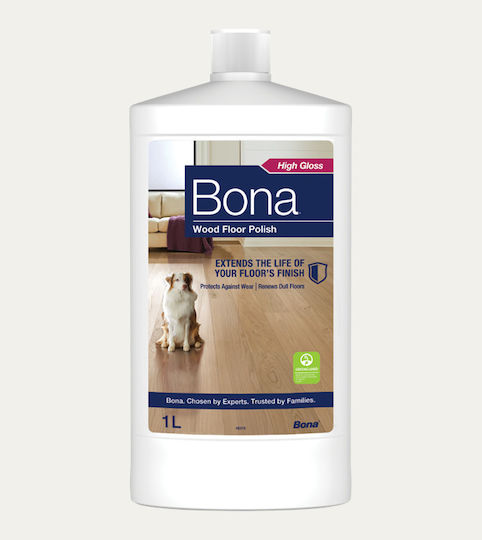 Bona Polish Gloss 1lt Παρκετίνη Αναζωογόνησης Ξύλινα Δάπεδα