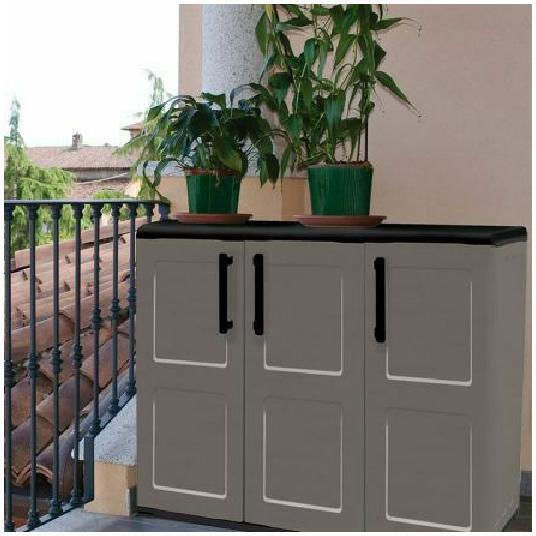 Three-leaf Polypropylene 102x37x84 cm Three-leaf Polypropylene 102x37x84 cm